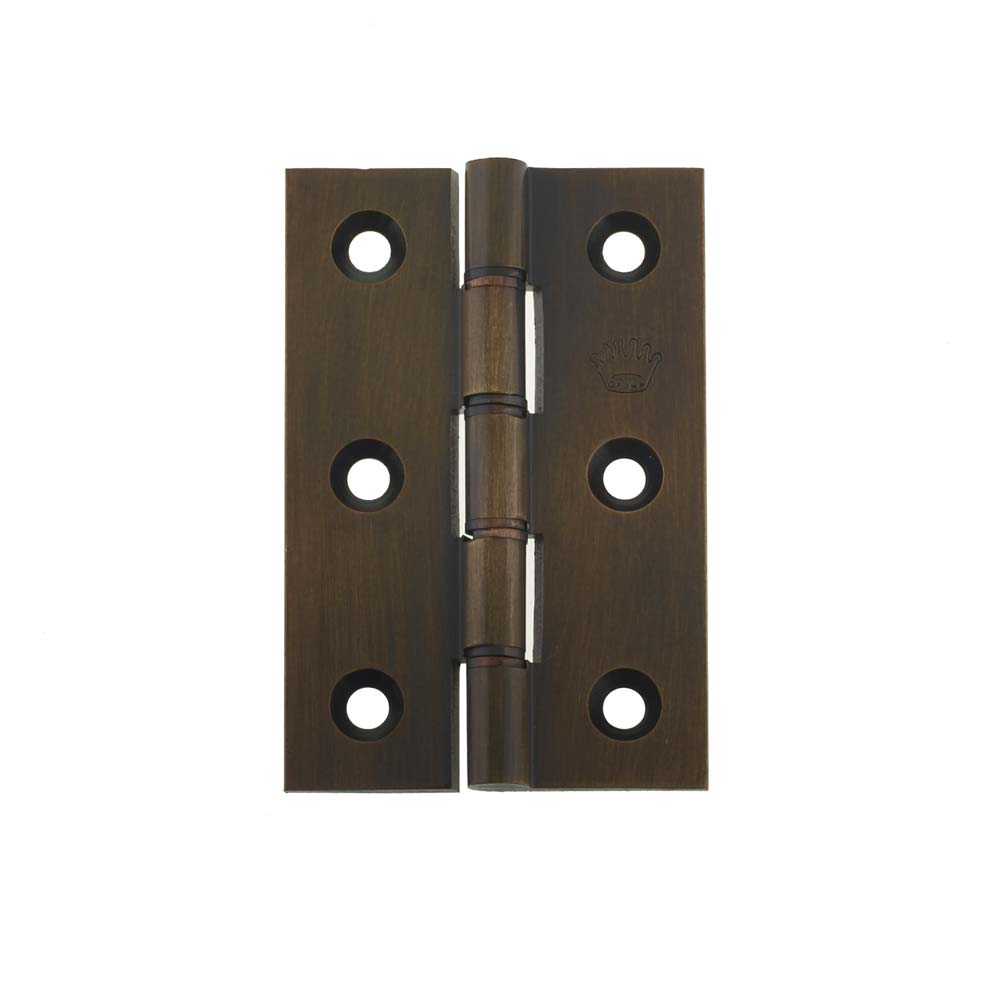 3 Inch (76mm) Double Phosphor Bronze Washered Hinge - Bronze (Sold in Pairs)